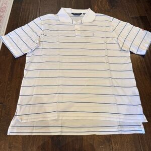 Polo Golf Ralph Lauren Florida State University Seminole Polo Blue White size XL